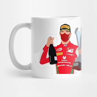 Formula 2 driver Mick Schumacher Mug